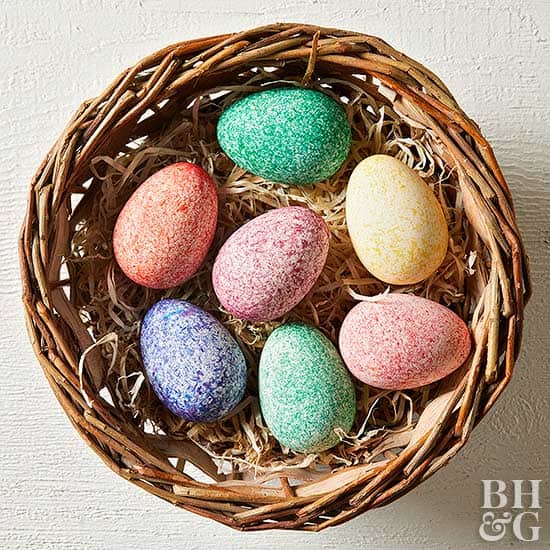 как красить яйца пищевым красителем на пасху